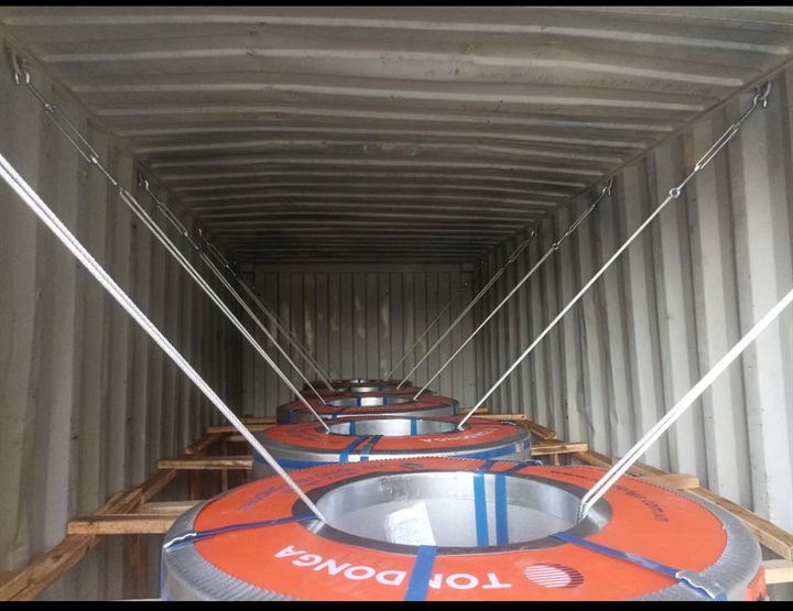 Roofing sheet production line
